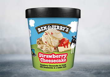 Produktbild Ben & Jerry's - Strawberry Cheesecake