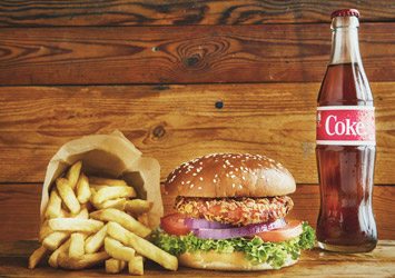 Produktbild Chicken Burger Menü