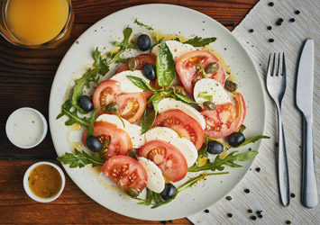 Produktbild Salat Mozzarella Caprese